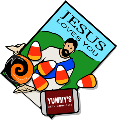 387x400 Image Halloween Tract Halloween Clip Art