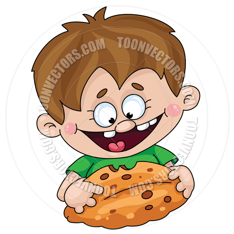 940x940 Girl Eating Cookie Clipart