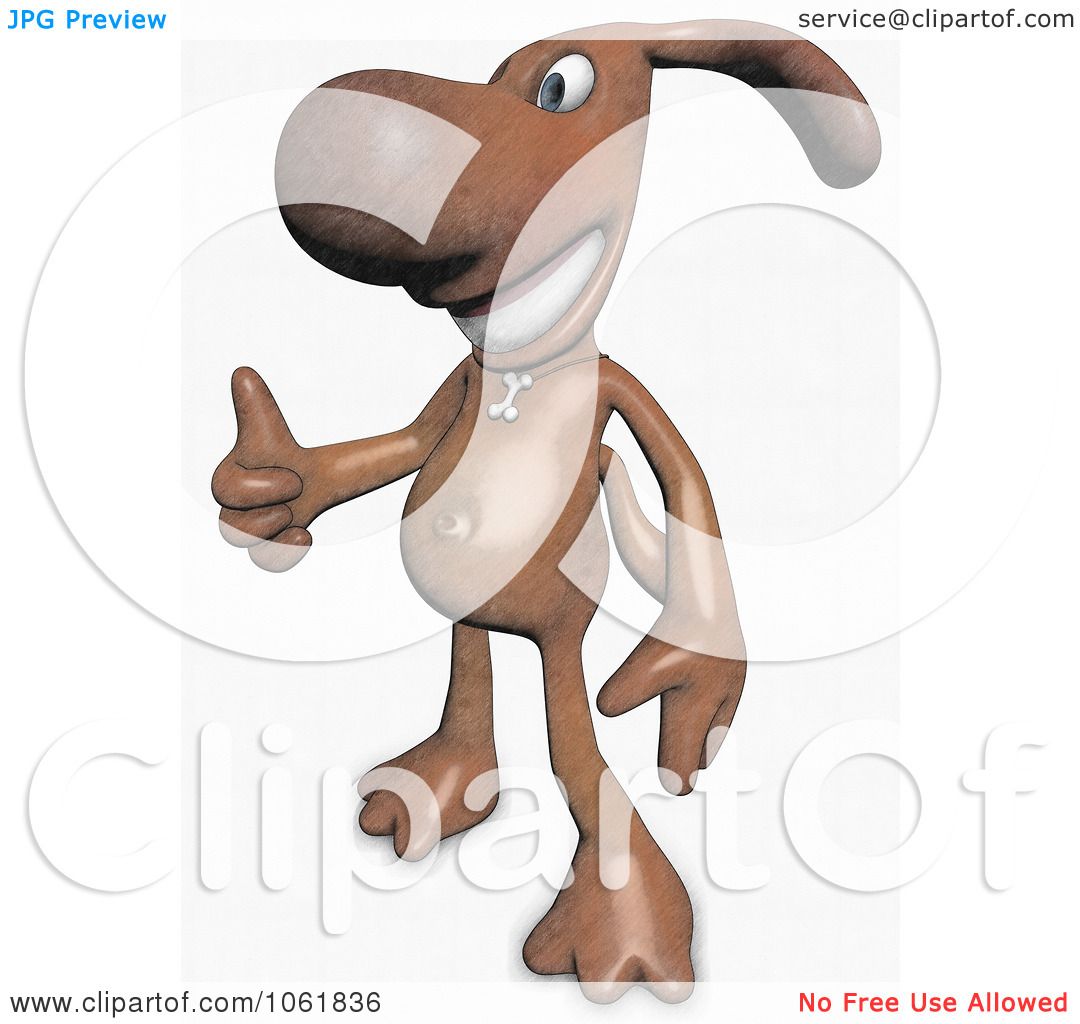 1080x1024 Clipart Thumbs Up Pencil Sketched Chocolate Lab Dog 2