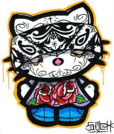 236x276 Pic Of Hello Kitty As A Mexican Cholo Cholo Drawing Pictures