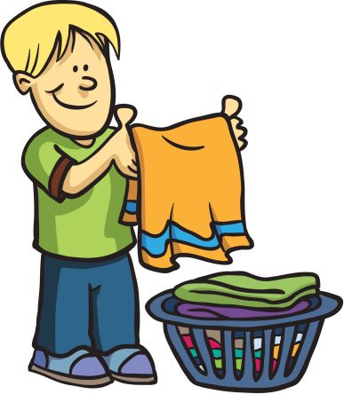 387x444 Chores Clipart Group