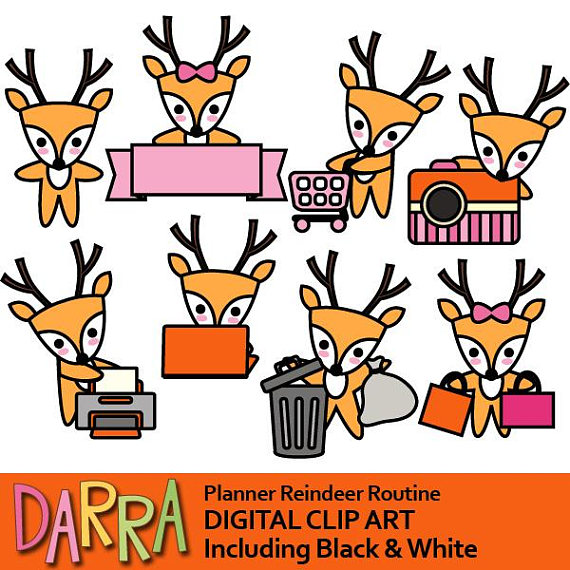 570x570 Chores Clipart Sale Bundle Kawaii Animals Clip Art Daily Weekly