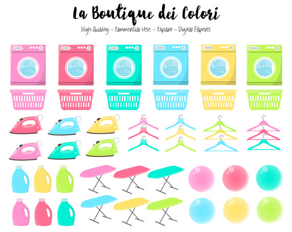 570x453 Laundry Clipart, Cute Digital Graphics Png, Washing Up, House