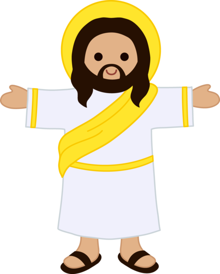 442x550 Cute Clip Art Of Jesus Christ