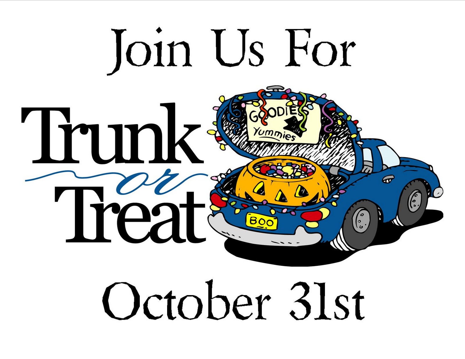1600x1236 Best Trunk Or Treat Clipart