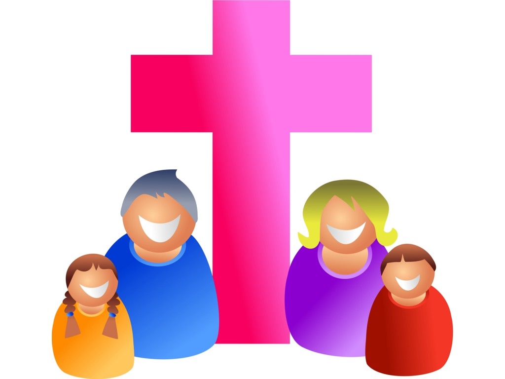 1024x768 Church Clipart Childrens Family