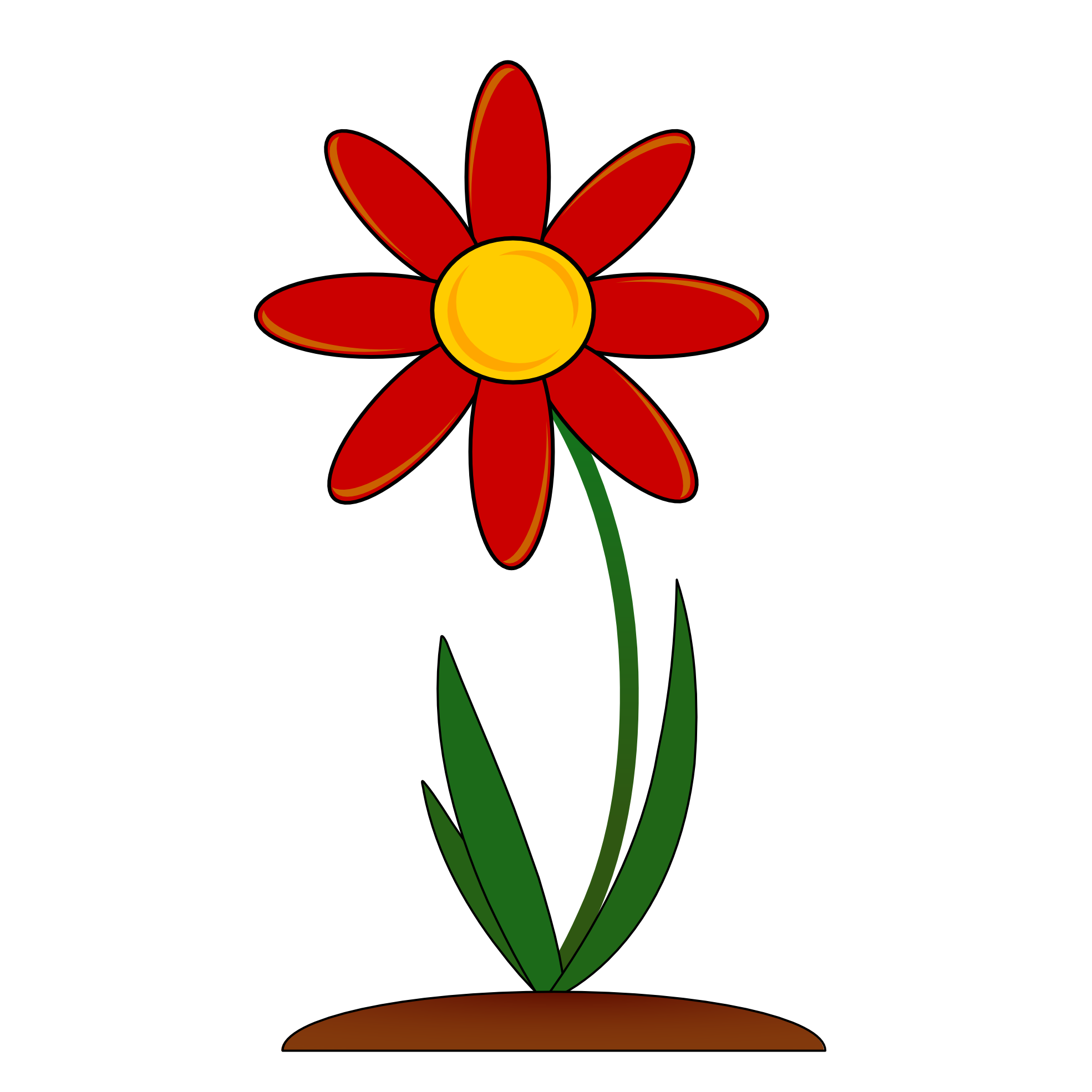 1969x1969 Red Flower Border Clip Art Clipart Panda