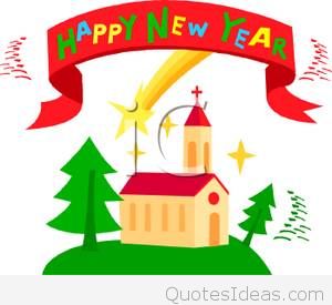 300x275 Christian New Year Clip Art