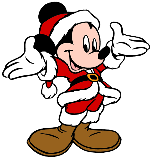 500x505 Mickey And Friends Christmas Clip Art 4 Disney Clip Art Galore