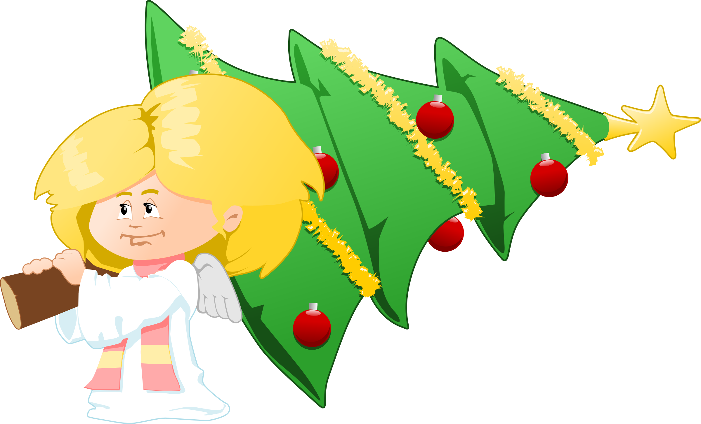 2400x1454 Download Christmas Angel Clipart Hq Png Image Freepngimg