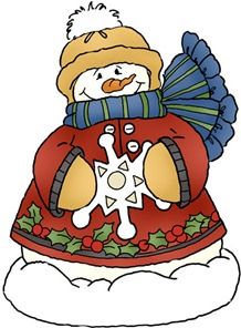 218x296 Christmas Animal Clipart Free Free Christmas Clip Art Snowman