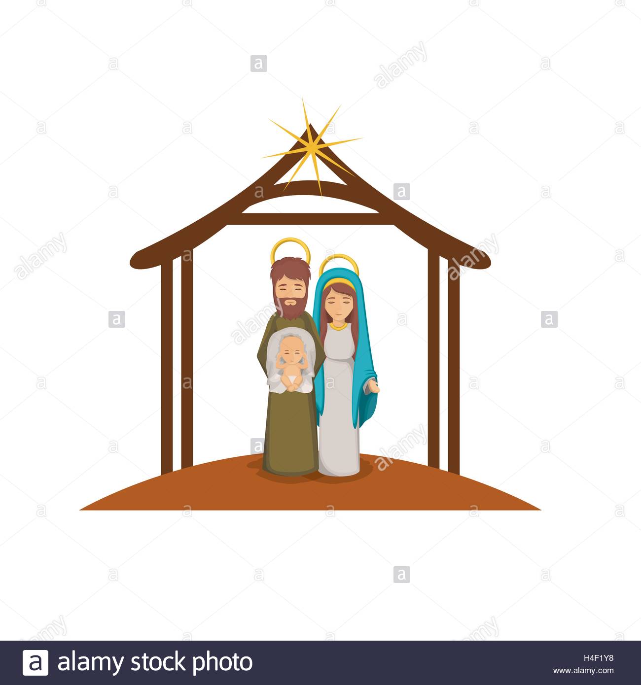 1300x1390 Baby Jesus With Mary And Joseph Cut Out Stock Images Amp Pictures