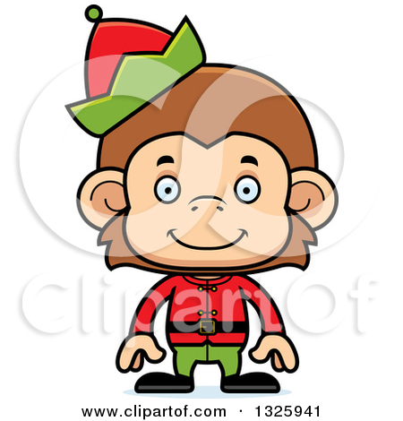 450x470 Christmas Clipart Monkey
