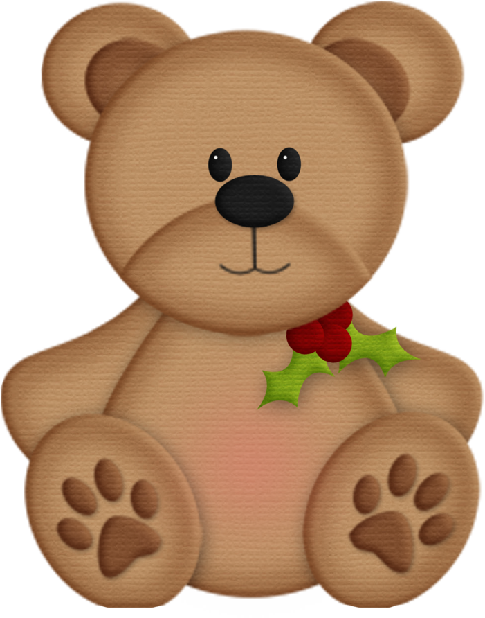 701x892 Christmas Teddy Bear Clip Art Imagenes Teddy Bear