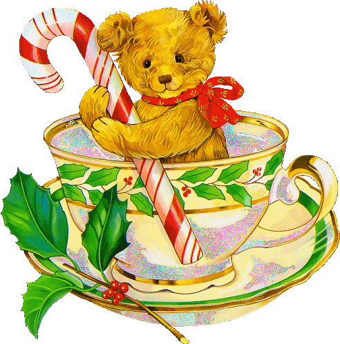 492x499 Christmas Teddy Bear In Cupu200b Gallery Yopriceville