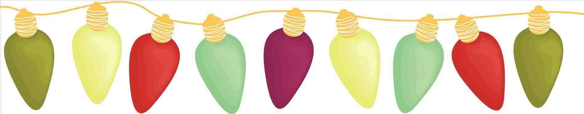1899x371 More About Christmas Light Bulb Clip Art Update