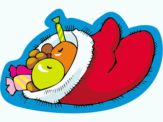 320x240 Christmas Presents Clipart Tree, Bunny Clipart