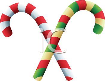 350x269 Royalty Free Clipart Image Christmas Candy Canes