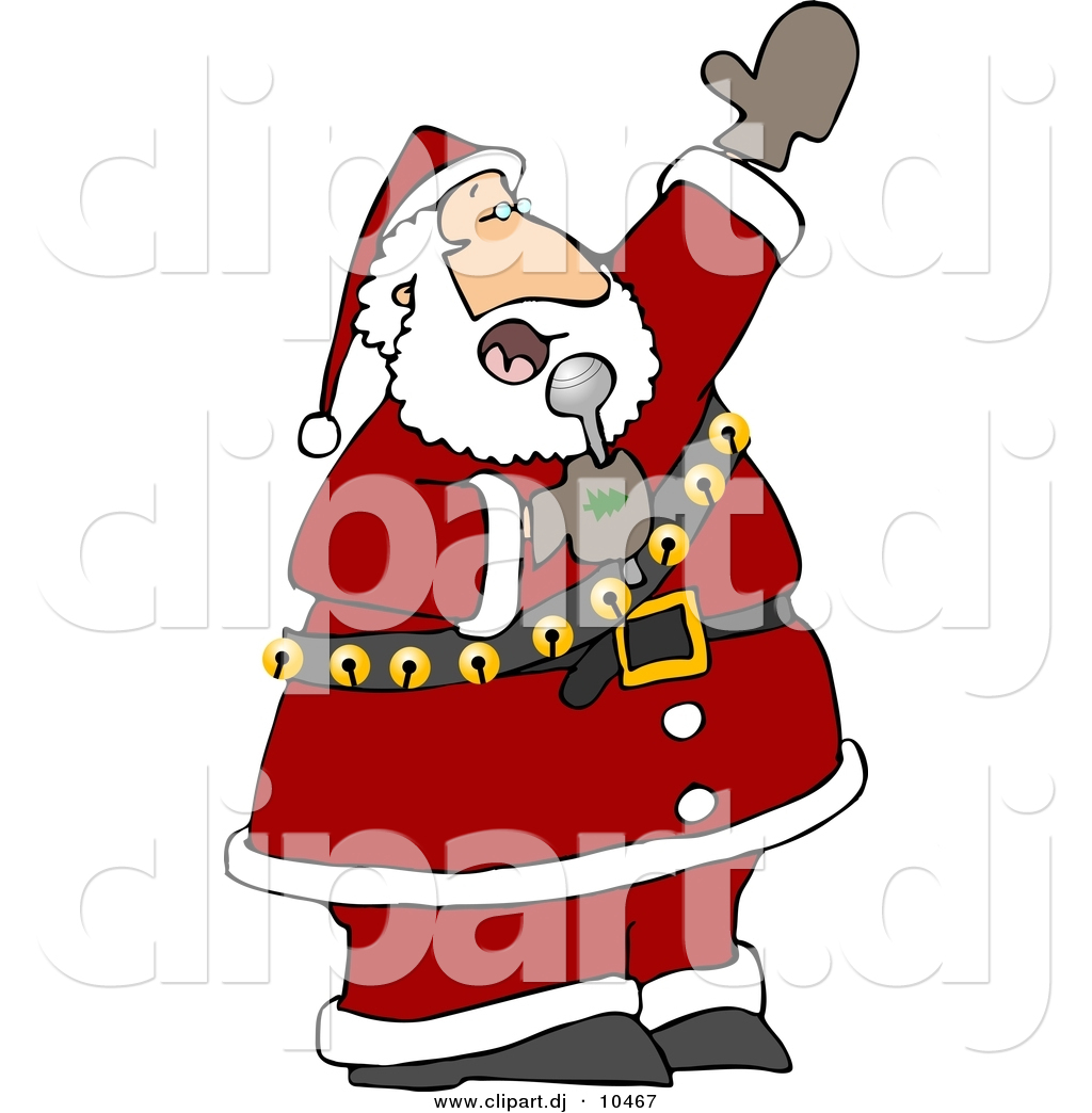 1024x1044 Musical Clipart Santa