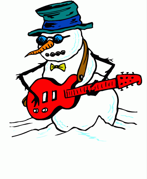 490x598 Rock And Roll Christmas Clip Art