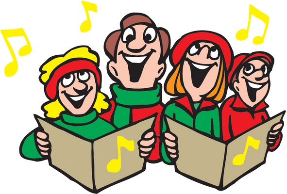 591x400 Christmas Carols Clip Art 185362