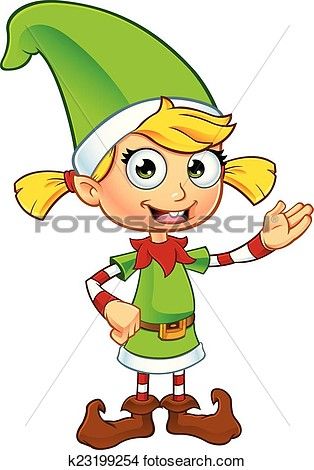 314x470 Girl Elf In Green Character Clipart Green Characters, Girl Elf