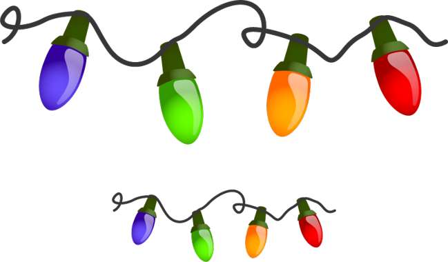 649x380 Christmas Lights Clip Art Happy Holidays!