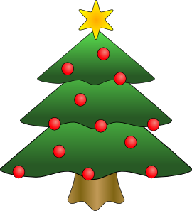 270x297 Christmas Tree Clip Art