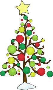 178x300 Modern Christmas Tree Clip Art Fun For Christmas