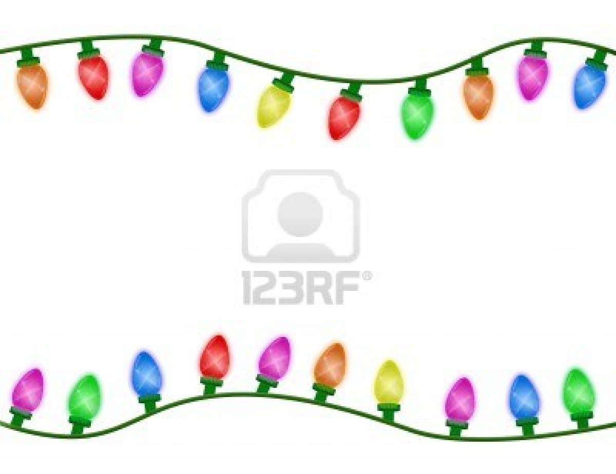 1200x924 Christmas Lights Border Clip Art Free Collection Download