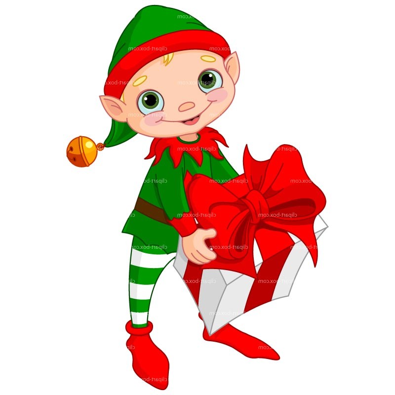 800x800 Christmas Elf Clip Art Clipart