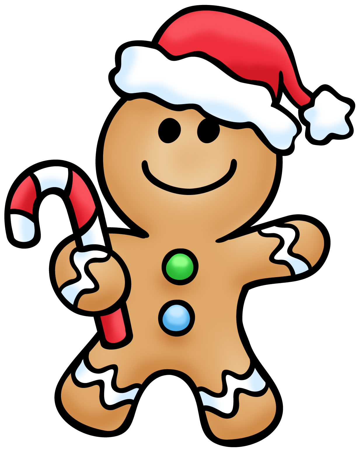 1223x1536 Free Gingerbread Man Clipart Pictures 4