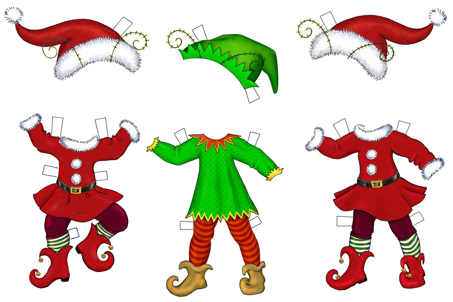 1575x1050 Modest Christmas Pictures Of Elves Elf Cut Out Patterns
