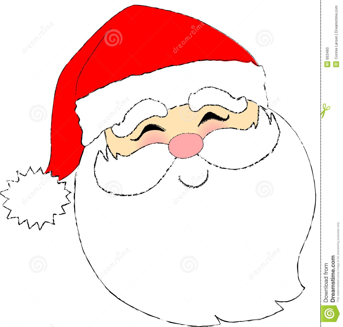 1363x1300 Surprise Santa Claus Face Template Cartoon Printables