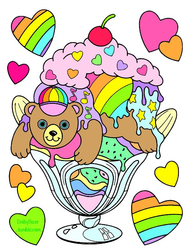 597x800 8 Best Coloring Pages Lisa Frank Images On Adult