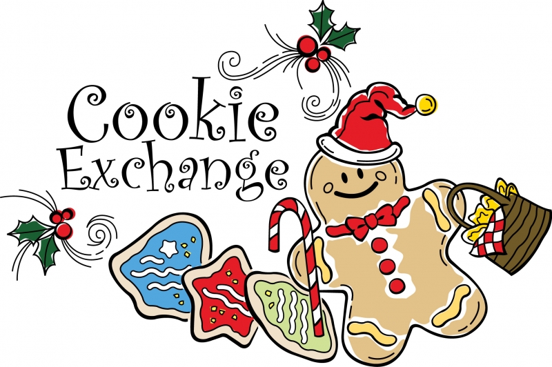 800x532 Gingerbread Clipart Cookie Exchange