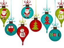 220x165 Christmas Decorations Clipart Christmas Decorations Clip Art