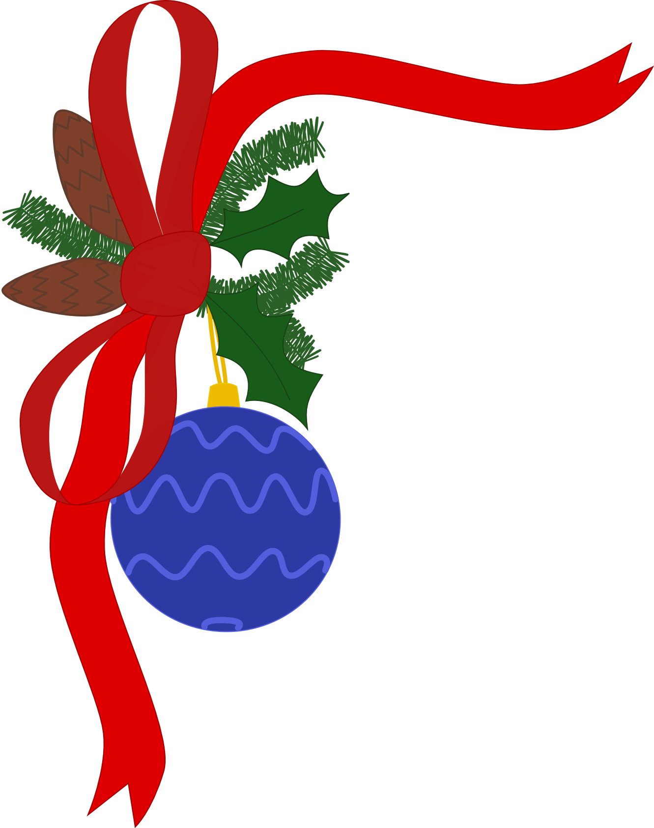 1331x1685 Christmas Ornament Clip Art