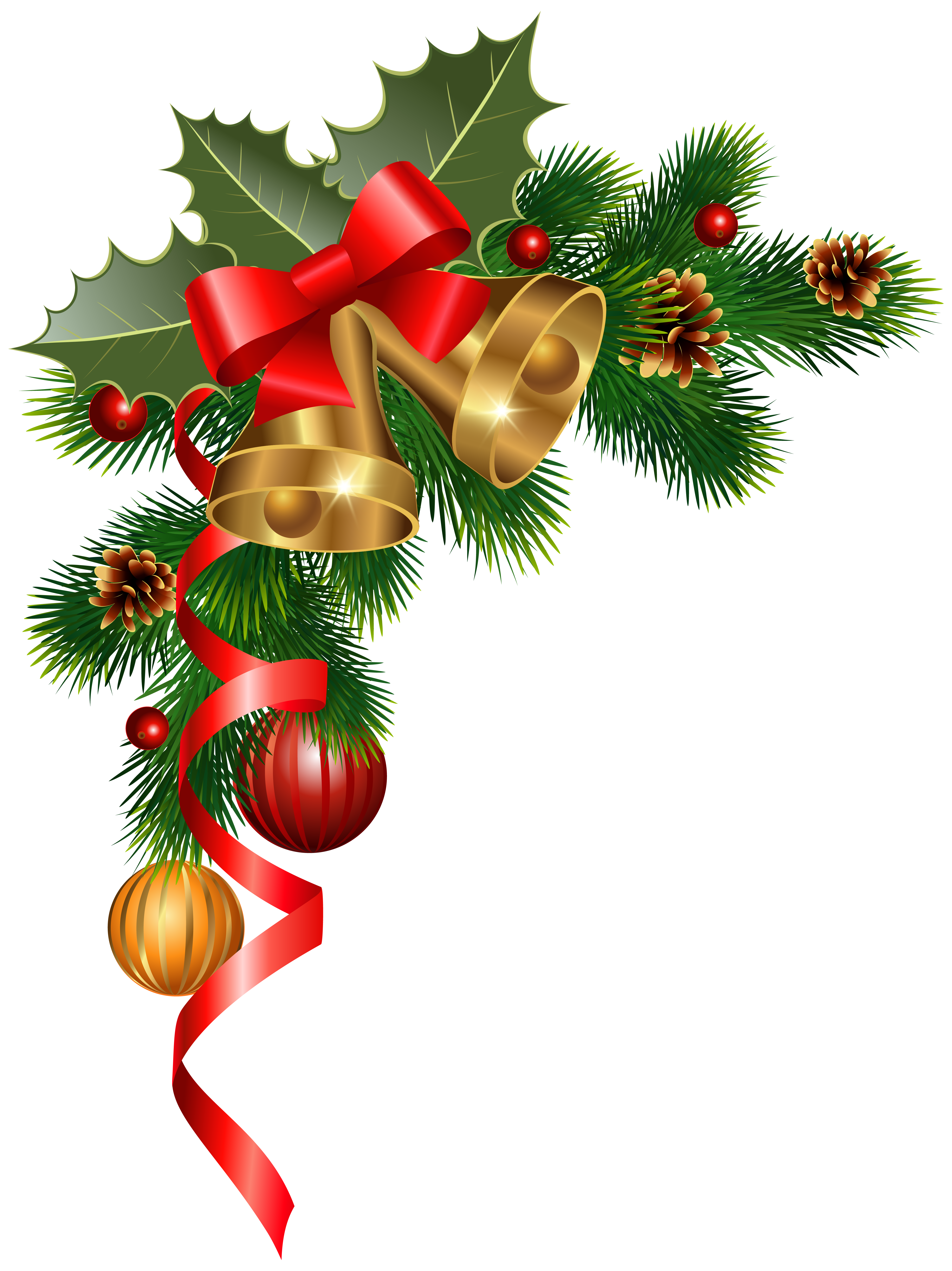 4613x6160 Christmas Corner Decoration Png Clipart Imageu200b Gallery