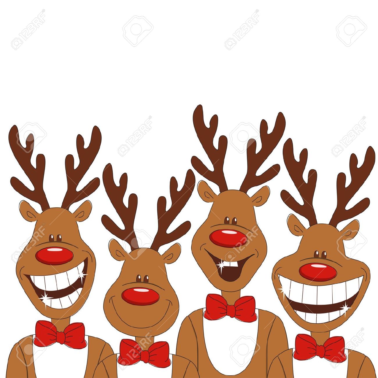 1300x1300 Clip Art Christmas Reindeer Clip Art