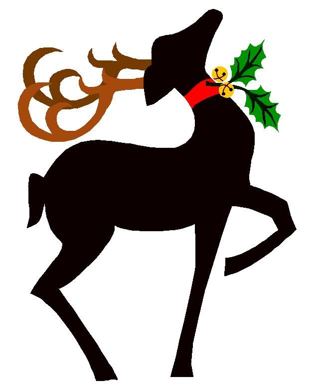 638x783 Elegant Christmas Reindeer Clipart Animals Christmas