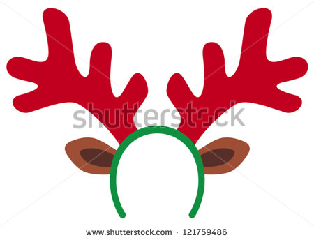 450x344 Reindeer Antler Clip Art Clipart