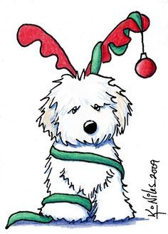 236x329 Christmas Dog Drawings