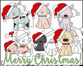 340x270 Christmas Clipart Bear Clipart Kids Clipart Instant