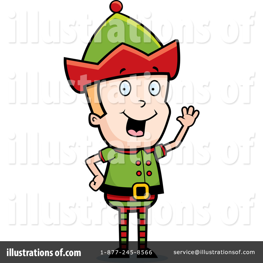 1024x1024 Christmas Elf Clipart