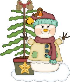 236x274 Fm Winter Impressions Element 59.png Clip Art, Snowman And Xmas