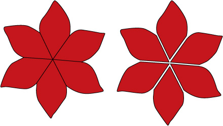 440x250 Poinsettia Clipart Simple 3807328