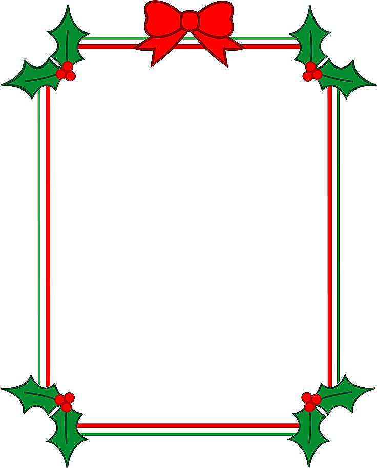 736x915 Christmas Garland Clipart