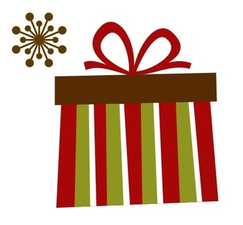 350x324 Clipart Christmas Gift Box
