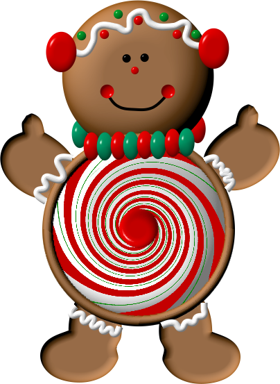 404x553 Christmas Gingerbread Man